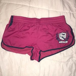 Pink Victoria’s Secret shorts
